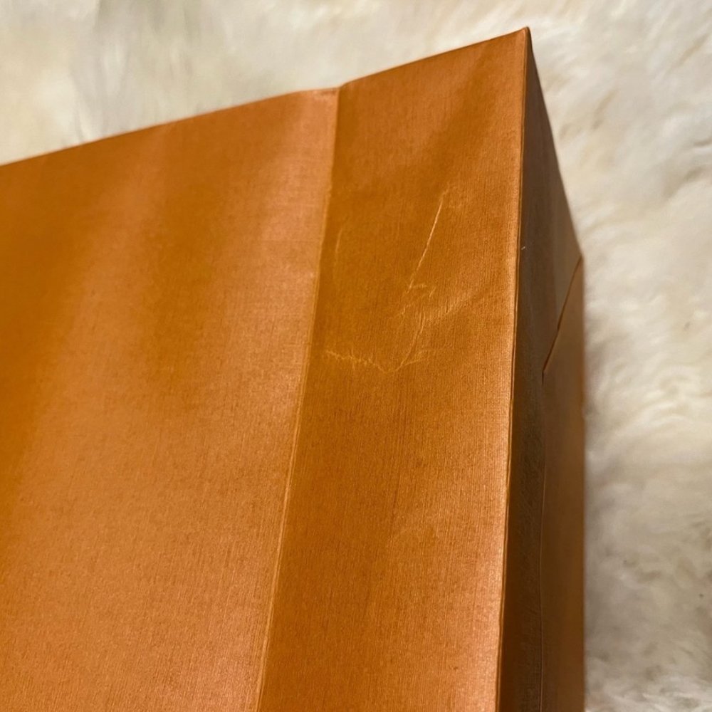 Louis Vuitton large shopping bag Authentic orange - Picture 4 of 8